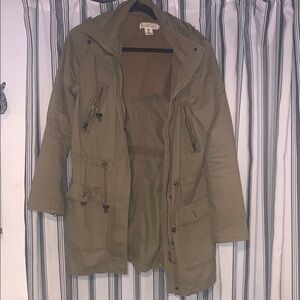 Women's army green Parka Jacket